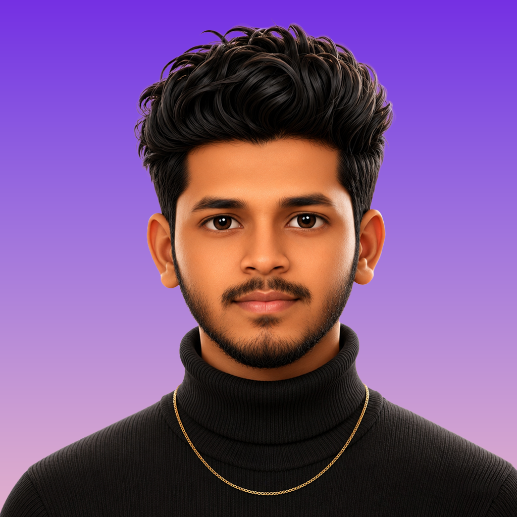 Prathmesh Balraj – Motion Graphics Designer and UI/UX Designer portrait